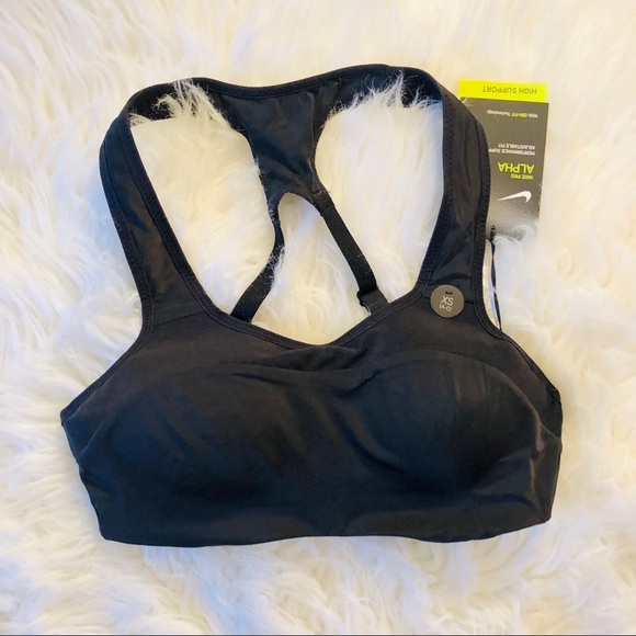 NIKE Alpha High Impact Bra AA0501-010 Sz XS - Picture 4 of 11